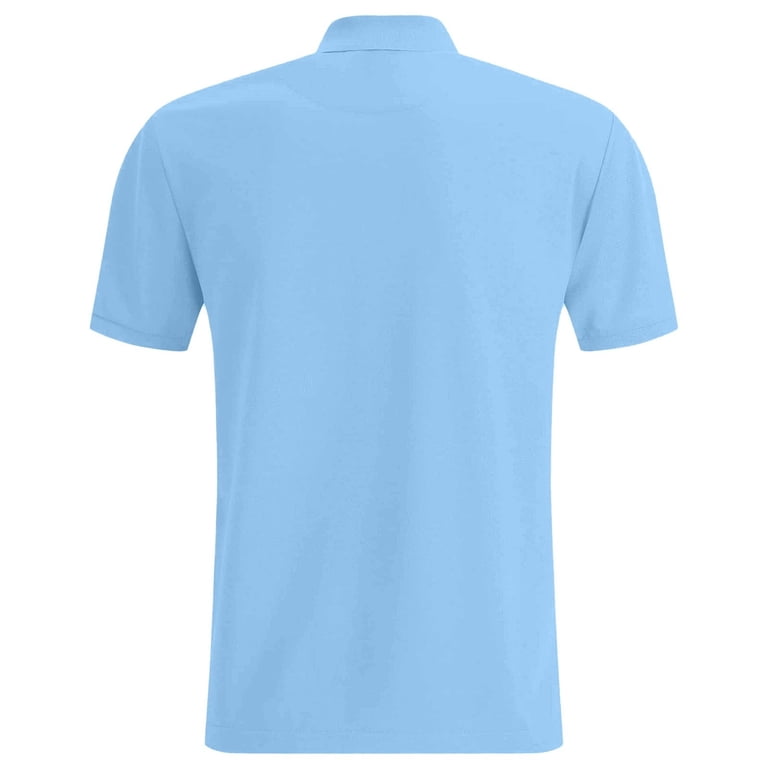 Mens Graphic T-Shirts Short Sleeve Goat Print Polo Collar Button