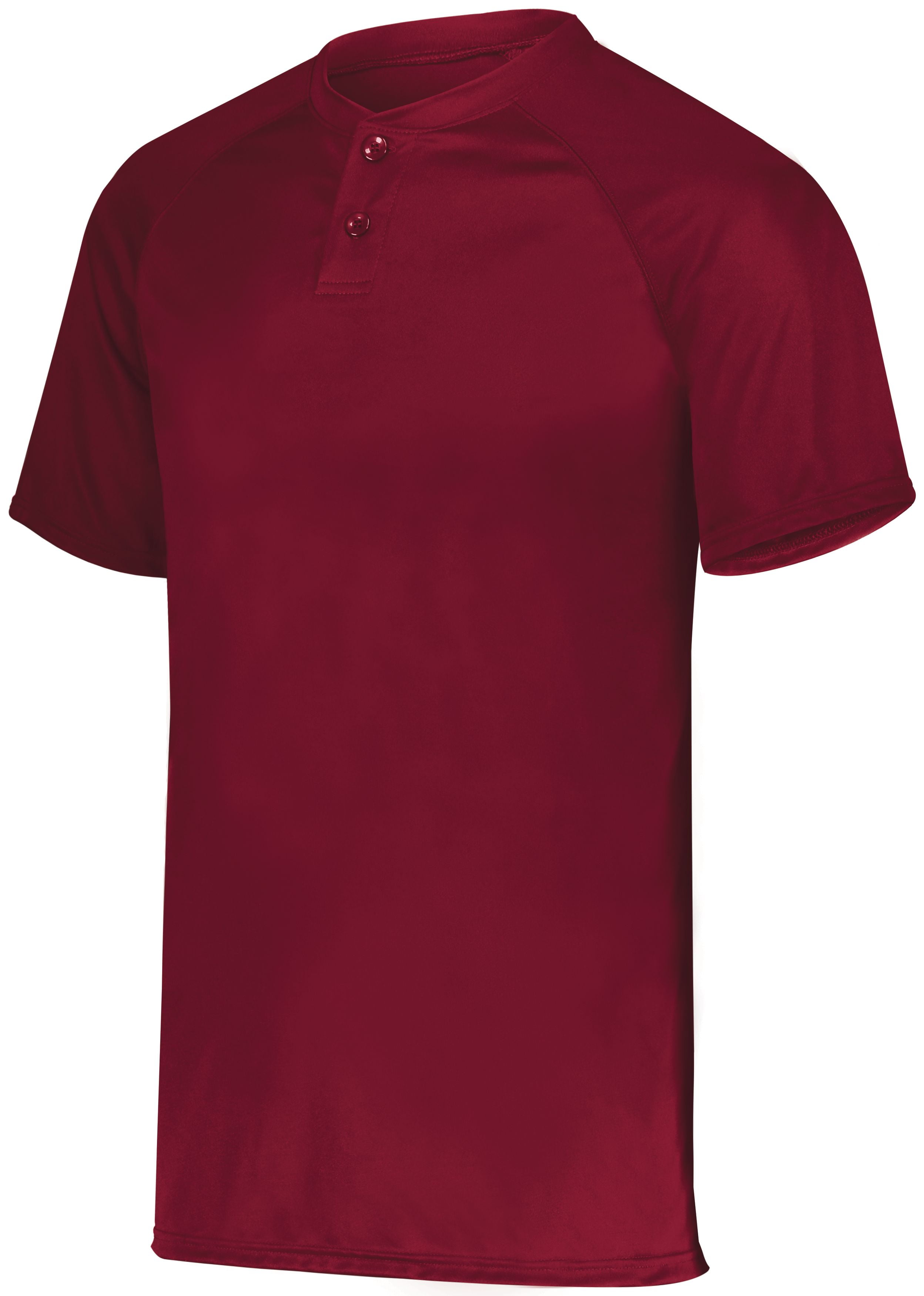 Augusta Sportswear Attain Two-Button Baseball Jersey - Navy - M