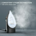 thumbnail image 5 of Rowenta Access Steam Iron, Stainless Steel Soleplate, Vertical Steaming, Red, 5 of 9