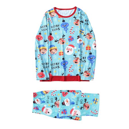 

Lightweight Knit Family Matching Pajama PJ Sets For Christmas And Halloween