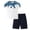 Blue baby boy set HFYR2, variant on Soepste Boys Summer Clothes Boys 4T Clothes Toddler Boy Clothes Summer Outfits Kids Short Sleeve T-Shirt And Shorts