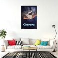 thumbnail image 2 of Gremlins - Framed Movie Poster (Regular Style) (Size: 24" X 36") (Metallic Anthracite Plastic Frame), 2 of 6