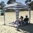 thumbnail image 7 of EasyGo Cabana 6' X 6' Beach & Sports Cabana Stays Cool & Comfortable - Easy Assembly - Large Shade Area-Elegant & Classy, 7 of 7