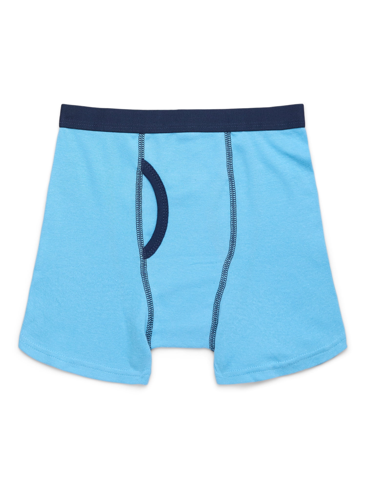 Wonder Nation Boys Underwear Soft Cotton Boxer Briefs, 10-Pack, Sizes S-XXL & Husky