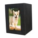 thumbnail image 1 of para mascotas, s para cenizas para perros, caja de ataúd Cinerary para conmemorar funeral de animales pequeños Negro Yuyangstore Urna de cremación, 1 of 8