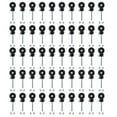 thumbnail image 1 of Electronic Fence Accessories,50 Pcs M6 Threaded Fence Post Insulator Electronic Fence Insulation Nails High Capacity, 1 of 14
