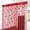 E, variant on Brixlen Rose Floral Tassel String Curtain, Boho Sheer Door Curtain, Light Filtering Decorative Window Panel for Bedroom Living Room Salon