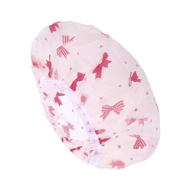 Gorro de Ducha Cómodo para Mujeres 1 Pc para Baño Viaje de Negocios Rosa EVA