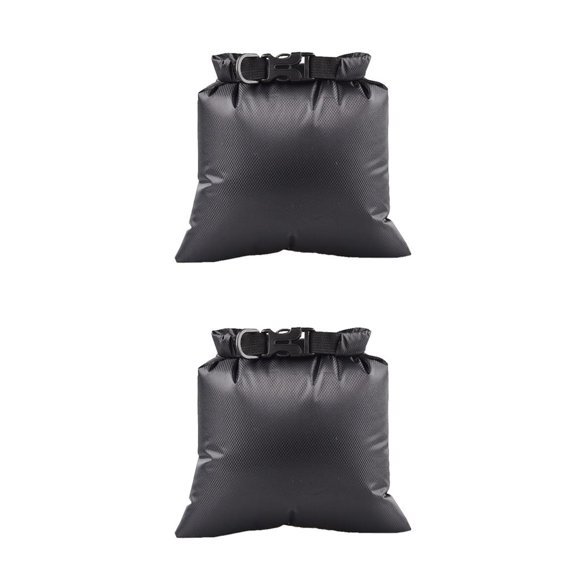 Eigraketly Saco seco a prueba de agua Sacos de viaje para al aire libre Kayak Drifting Camping Pack Bag con hebilla Accesorios para deportes acuáticos Tipo 2 2piezas