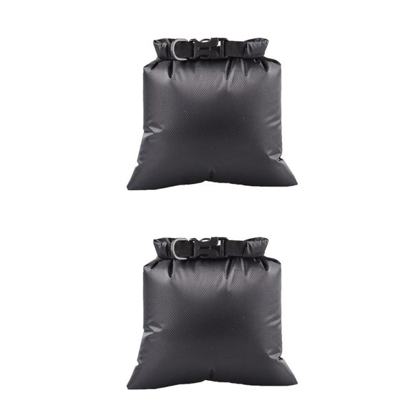 Eigraketly Saco seco a prueba de agua Sacos de viaje para al aire libre Kayak Drifting Camping Pack Bag con hebilla Accesorios para deportes acuáticos Tipo 2 2piezas
