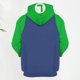 thumbnail image 5 of Disfraz Premium Sudadera con capucha impresa en 3D Mujer Casual Divertido Anime Disfraz de cosplay de moda Kuymtek Verde T L para Mujer, 5 of 6
