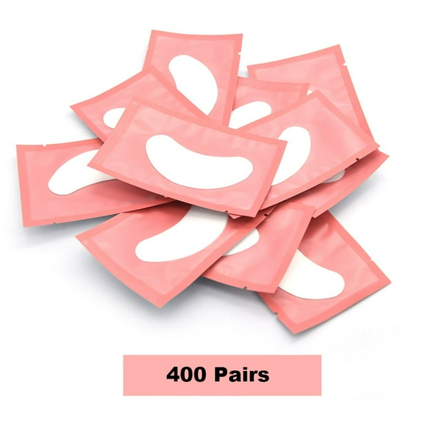 Parches de hidrogel para pestañas, 400 pares yaoshenbao LED