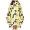 thumbnail image 1 of 2025 Manteau Parapluie Coupe-Vent Imperméable à Capuche pour Grands Parapluies Ados avec, 1 of 7