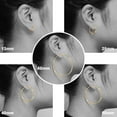 thumbnail image 4 of TIGNN Hoop Earrings for Women Hypoallergenic Chunky Earrings, 4 of 5
