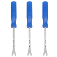 thumbnail image 1 of 3X Car Door Interior Trim Clip Panel Upholstery Fastener Clip Remover Tool Screwdriver Nail Puller 4 Inch Blue, 1 of 8
