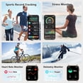 thumbnail image 5 of IOWODO Smart Watch for Women, 1.91" Fitness Watch with Answer/Make Call/100+ Sport Modes/Pedometer/IP68 Waterproof, Fitness Tracke Fits for Android/iPhone, Pink, 5 of 11