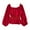 Red, variant on Gubotare Women's Casual Sleeve T-Shirts Round Neck Cute Tunic Tops Basic Tees Blouses Loose Fit Pullover Womens Dressy Tops (Red,L)