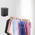 thumbnail image 4 of Indoor Cloth Hang Steel Invisible Retractable Clothesline Stretch Freely Drying Rope(Black), 4 of 5