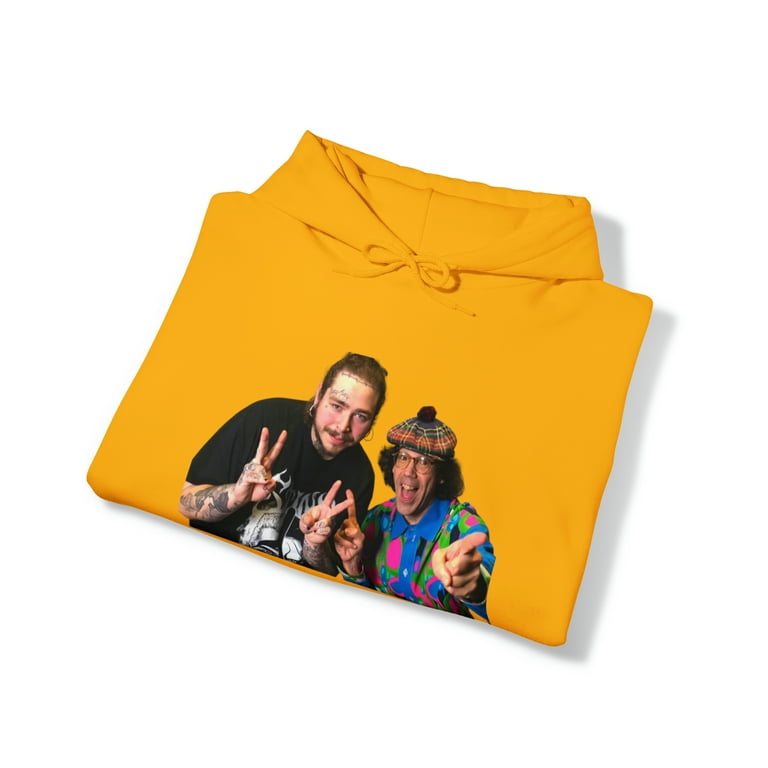 Post malone hoodie yellow deals