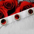 thumbnail image 4 of Feelyou Red Rose Flower Black Out Curtains for Couple, Romantic Flower Floral Curtains Pack of 2 (42x63 Each), Happy Valentine's Day Bedroom Curtains, Living Room Curtains Decor, 4 of 6