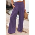 thumbnail image 3 of Pantalones De Mujer, Pantalones Holgados Casuales, Tejido De Poliéster De Moda, Pierna Ancha Para Vacaciones Ccdes Otros, 3 of 6