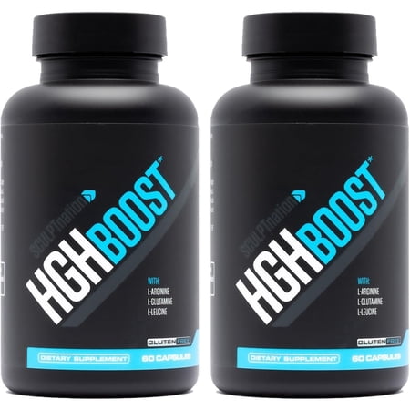 Sculpt Nation by V Shred L-Arginine, Tribulus and Amino Acids Capsules, Energy and Performance Support, 2 Pack, 60 Count