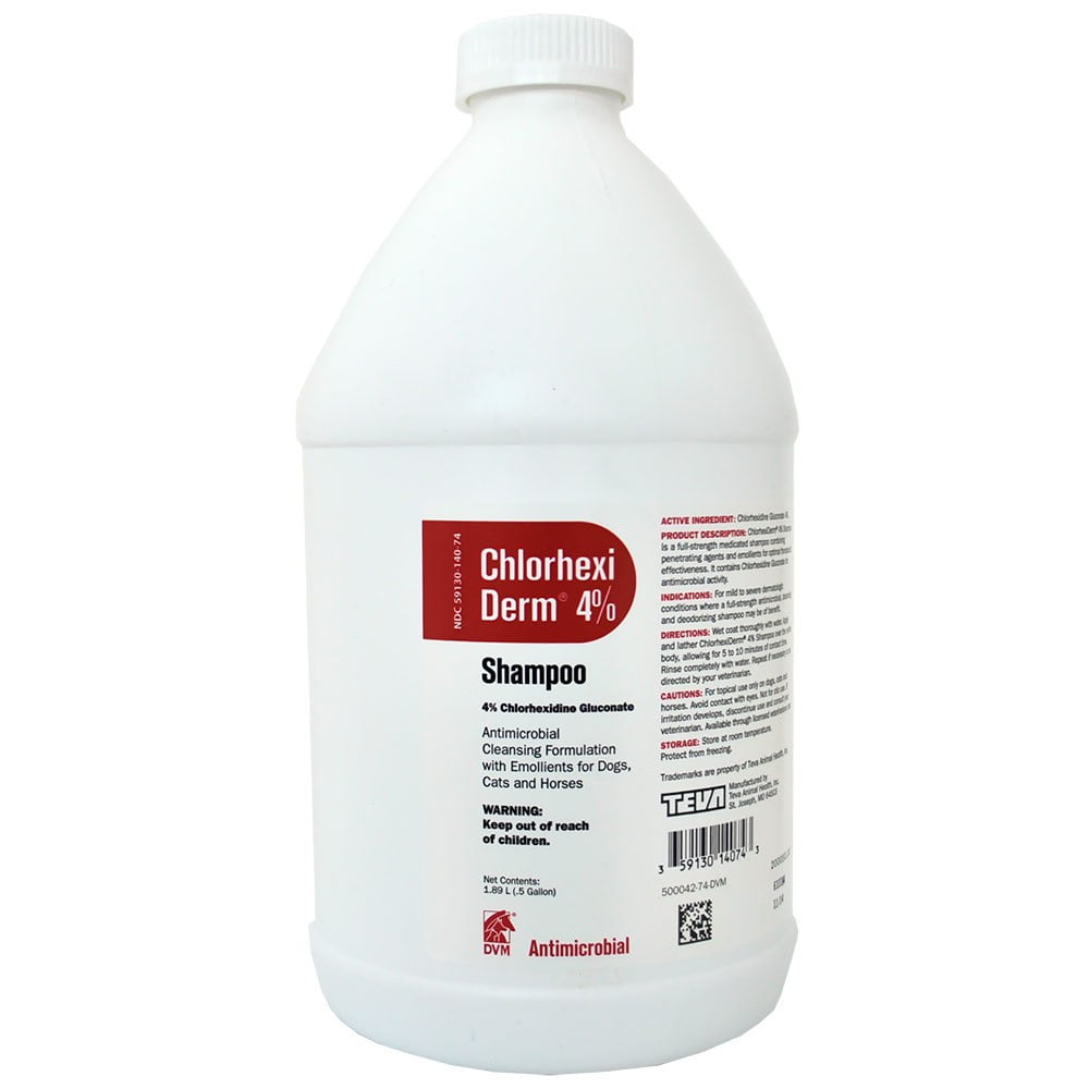 chlorhexiderm shampoo for dogs