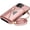 Pink, variant on Wallet Crossbody for iPhone 13 Pro Max Phone Case with Lanyard Strap Credit Card Holder 6.7'', PU Leather Protective Handbag Zipper Purse Kickstand Cover Women Girl (Black)