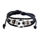 thumbnail image 2 of Pulsera De Fútbol Con Dije De Fútbol Para San Valentín, Boda, Cumpleaños, Fútbol Blanco Y Negro, 2 of 8