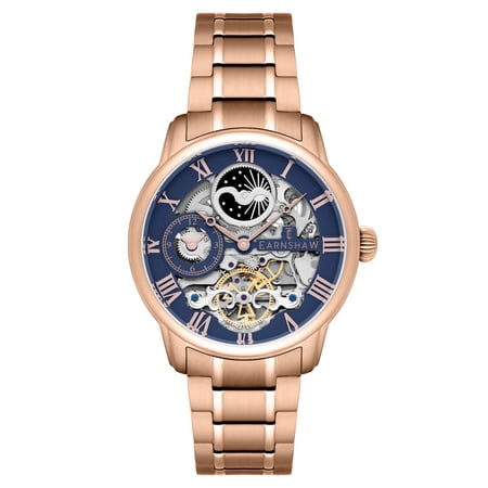 Thomas Earnshaw Heritage Longitude Stainless Steel 44mm Automatic Wristwatch