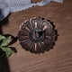 thumbnail image 4 of Hecho Metal bronce palo titular quemador- decoración para hogar ornamentos-meditación - para cualquier ocasión Cobre perfecl soporte para quemador de incienso, 4 of 8