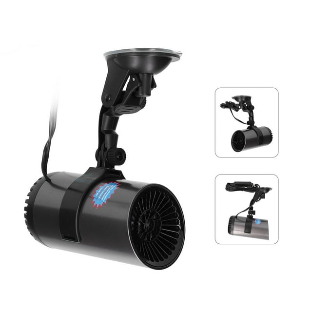 Portable Fan For Car, Fast Heating Portable Car Fan Efficient Heat Dissipation Car Heater Defrosting Demisting For Camping For Caravanning For Car