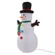 thumbnail image 5 of Muñeco de nieve inflable navideño Ticfox con luces LED para decoración exterior Enchufe estadounidense 110-240V, 5 of 14