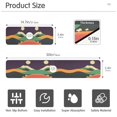 thumbnail image 3 of Yayeee Faucet Mat for Kitchen Sink 30" Diatomite Long Splash Guard Pad, Purple Mountain, 2 Pack, 3 of 7