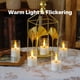 thumbnail image 2 of Velas LED Sin Llama Yeelida 8 piezas con Control Remoto, 2 of 6