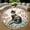 Cat4, variant on Round Area Rug, Desert Art Design Non-Slip Floor Mat, Soft Washable Carpet for Living Room Bedroom Decor 24 Inch