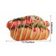 thumbnail image 3 of Almohada Estampada en Hot Dog onlyliua para la Siesta en la oficina Multiusos, 3 of 6