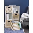thumbnail image 2 of Design Imports CAMZ37960 Cube de Rangement Carré en Polyester 13 x 13 x 13 Po, Or, 2 of 2