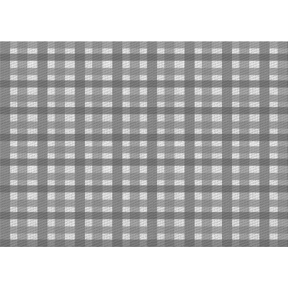 Ahgly Company Machine Washable Indoor Rectangle Transitional Silver Gray Area Rugs, 3' x 5'