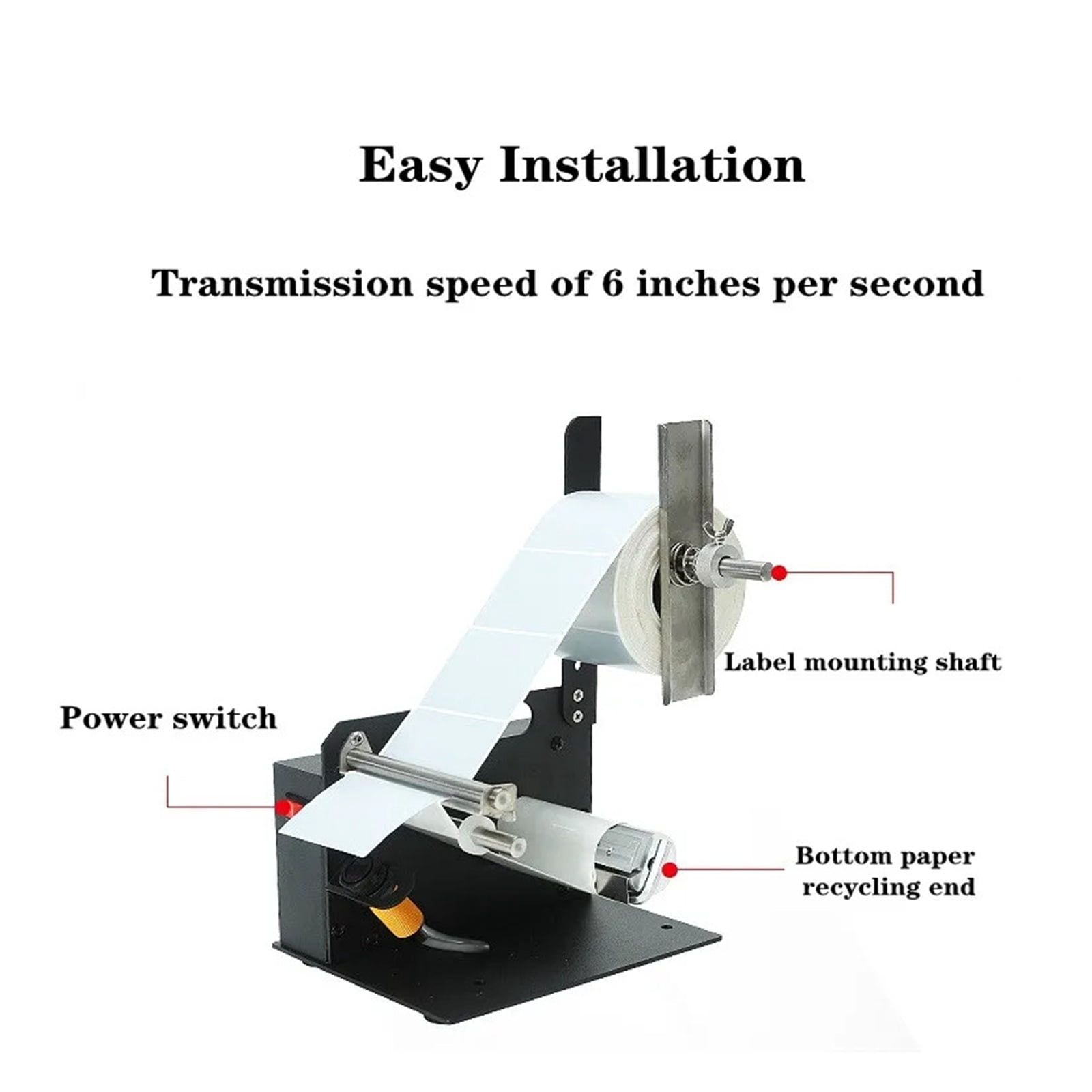 Industrial Label Machine Economical Automatic Electric Auto Label Dispenser Label Printer Dispenser