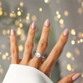 thumbnail image 1 of ADDHAT Anillo De Perla Con Único En Ideal Para Regalo En Y Cumpleaños, 1 of 8