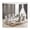 Clear & White, variant on Room Designs Dining Table Black Contemporary Rectangle