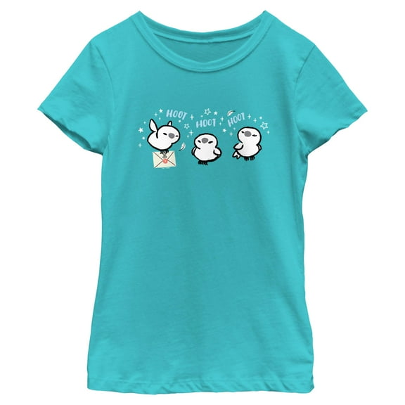 Girls Harry Potter Hedwig Hoot Hoot T Shirt