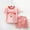 Pink, variant on Fengyings Toddler Girls Summer Outfit Short Sleeve Letter Print T Shirt Top and Casual Shorts Set Cute Infant Newborn Clothes