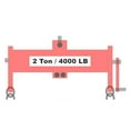 thumbnail image 3 of Engine Hoist Shop Crane, 4000lbs Engine Load Leveler Adjustable  for Garage, 3 of 7