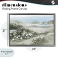 thumbnail image 4 of Stupell Industries Traditional Neutral Quiet Composition Landscape Gray Floating Frame Canvas Art, 31 x 21, by Jane Slivka, 4 of 8