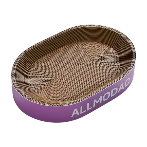 Cat Scratcher Board Scratch Padfa Sofá para dormir Nido Nido de gato Tazón de almohadilla para gatitos para gatitos pequeños gatos grandes , Violeta,