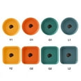 thumbnail image 7 of JANDEL 3 Pack of Plastic Serving Trays, 6" Rectangular Circle Disposable Party Platters and Trays, Small Dish Pickle Dish Plastic Snack Cake Dish Dining Table Garbage Storage Tray, 7 of 7
