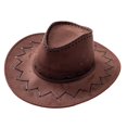 thumbnail image 1 of SAYOO Sombrero de vaquero de estilo occidental para mujeres y hombres SAYOO moda, 1 of 3