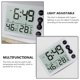 thumbnail image 4 of sweethay Alarma Digital de mesa, ángulo de plástico, función de memoria ajustable, proyector, Radio, reloj, hogar, dormitorio, termómetro, relojes Type6 NO6 sweethay HA063921-01B, 4 of 6